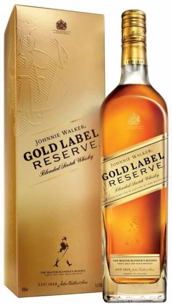 Johnnie Walker Gold Label 40% 1 l (karton)