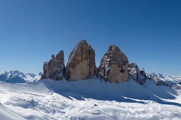 Rifugio Locatelli - Innerkofler e Sasso di Sesto dalla Val Fiscalina