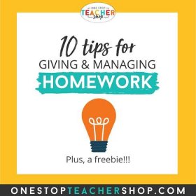 Top Ten Homework Tips for Teachers