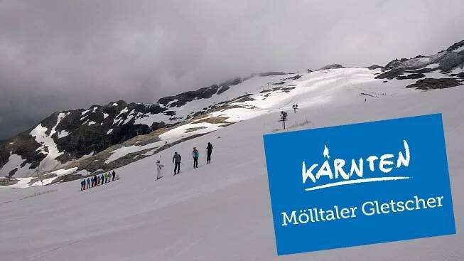 July skiing in Austria - Mölltaler Gletscher