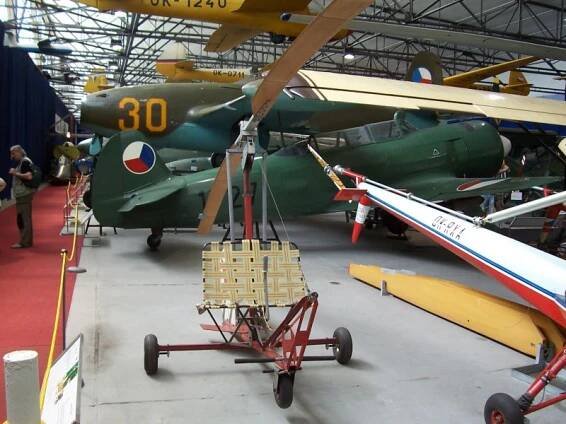 Rotorový kluzák Bensen B-8 - Vrtuľníky a helikoptéry