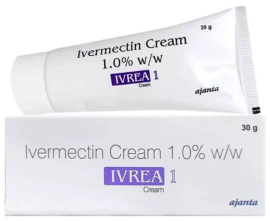 Krem Aleve Ivermectin - Léčba akné a rosacey - 30g