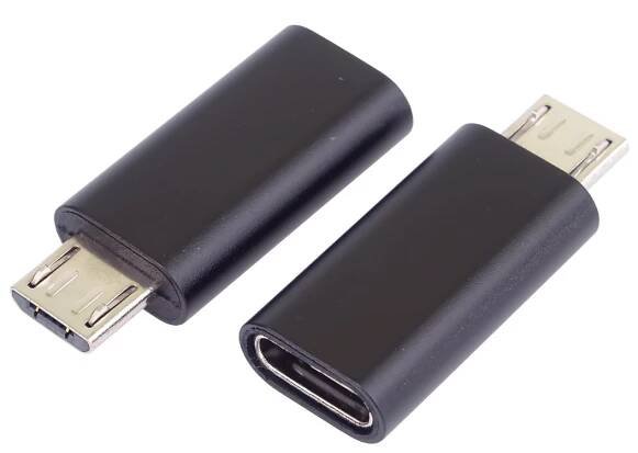 PremiumCord Adaptér USB-C konektor female - USB 2.0 Micro-B/male