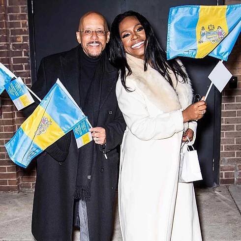 Sheryl Lee Ralph and husband Vincent Hughes at The Inauguration Party of The Honorable Cherelle L. Parker at The Fillmore Philadelphia