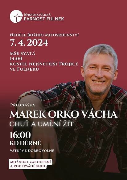 Marek Orko Vácha ve Fulneku – Římskokatolická farnost Fulnek