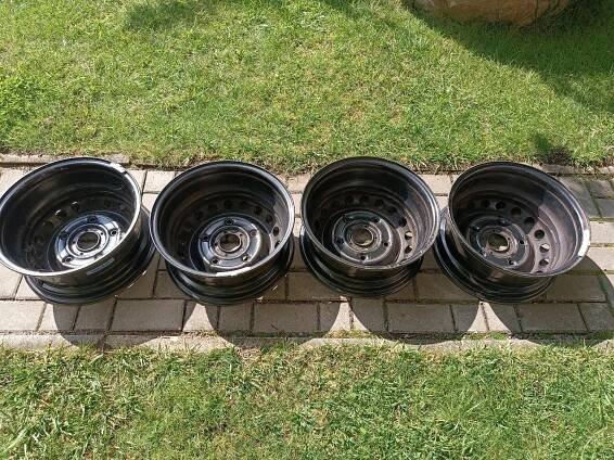 Ráfky plechové 15" pro Transit Custom