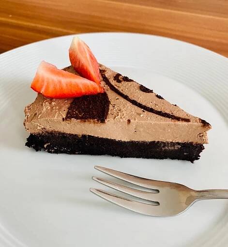 recept na cizrnový čokoládový řez
