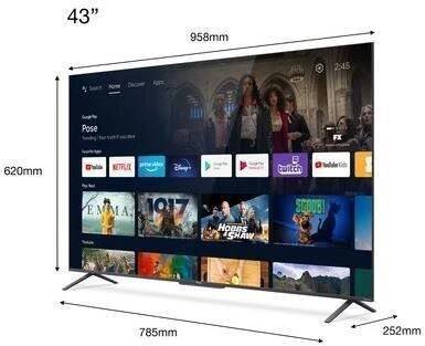 43" TCL 43C725