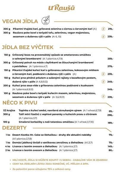 Restaurace Velká Bíteš | U Raušů