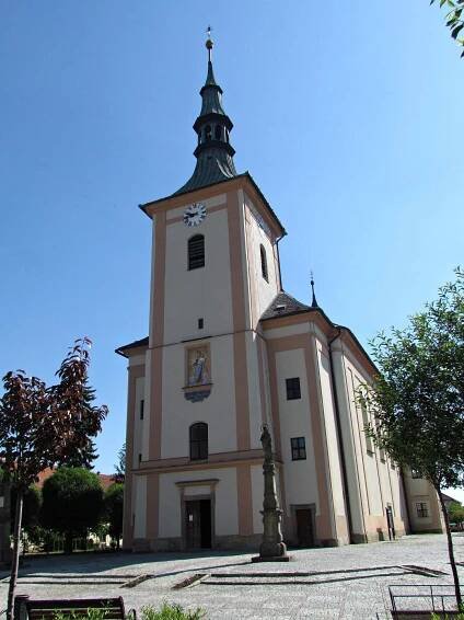 Drahotuše - farní kostel sv.Vavřince