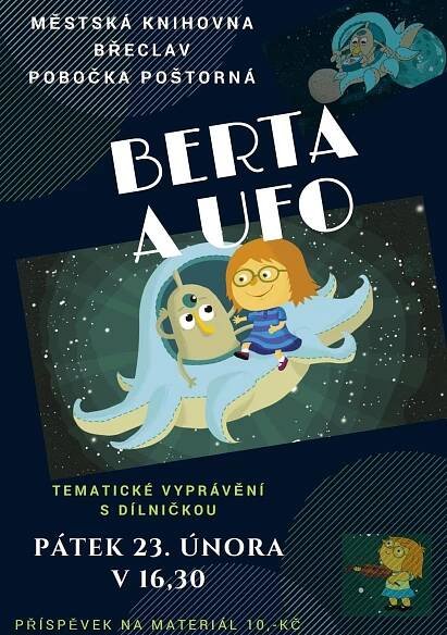 Berta a UFO Městská knihovna Břeclav