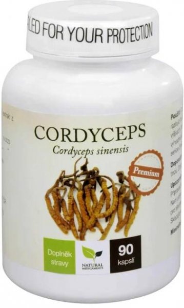 Natural Medicaments Cordyceps Premium 90 cps.