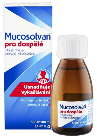 Mucosolvan pro dospělé sirup 100 ml