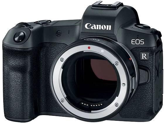 Canon EOS R Gehäuse + Bajonettadapter EF-EOS R