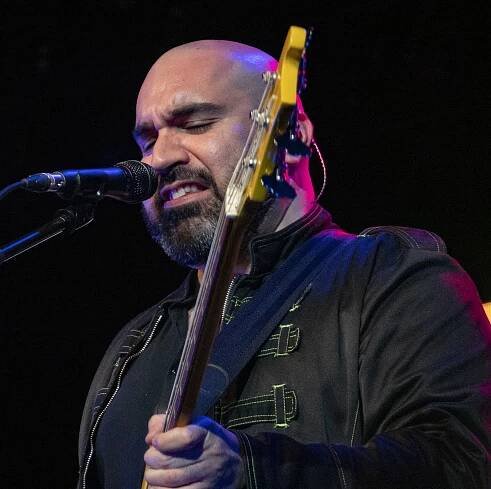 Richie Castellano with Jon Anderson and the Band Geeks at Palladium Times Square, New York City, April 21, 2023