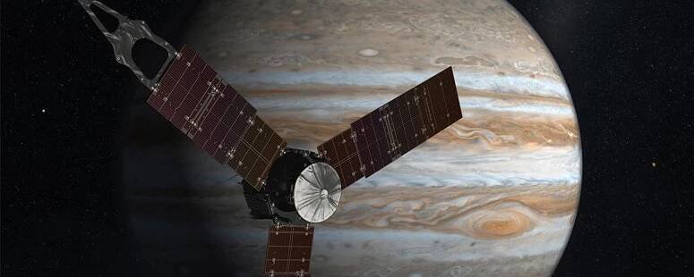 Sonda Juno od NASA je na orbitu obřího Jupiteru