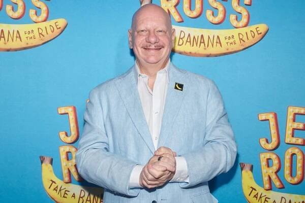 eff Ross attends "Jeff Ross: Take A Banana For The Ride" Broadway Opening Night at Nederlander Theatre on August 18, 2025 in New York City. 