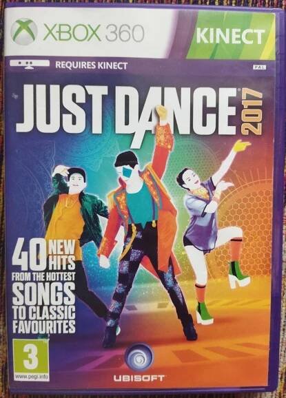 Kinect JUST DANCE 2017 Xbox 360