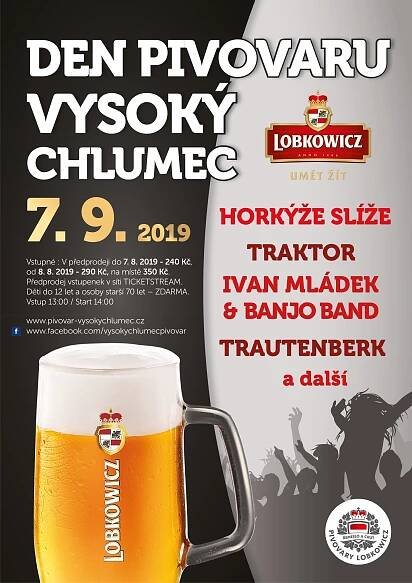 Den pivovaru Vysoký Chlumec 2019