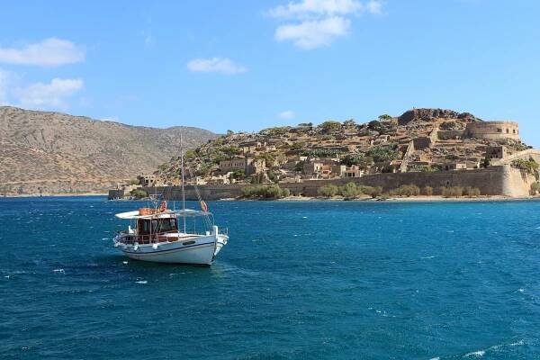Lodní výlet - Kalidonia, Spinalonga - Kréta