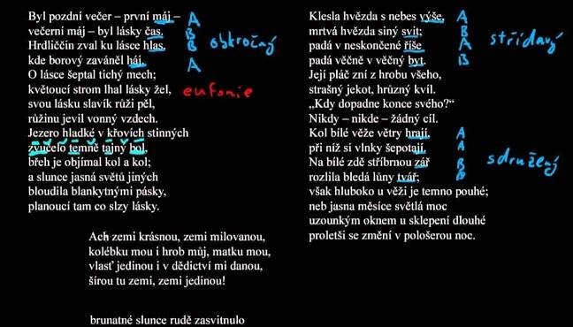 Jazykové prostředky v uměleckém textu