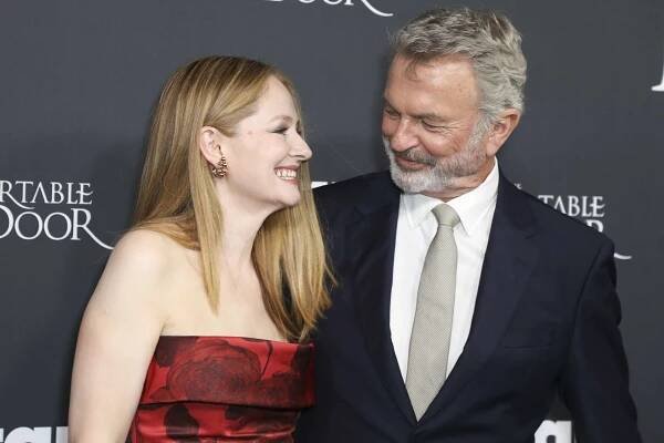 Miranda Otto, Sam Neill World Premiere of the Stan Original Film, THE PORTABLE DOOR, Hoyts Entertainment Quarter, 14/17 Bent St, Moore Park, Sydney, NSW, Australia - 23 Mar 2023