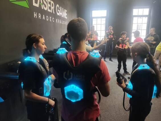 Laser Game – Vyšší odborná škola, Střední škola, Základní škola a Mateřská škola, Hradec Králové, Štefánikova 549
