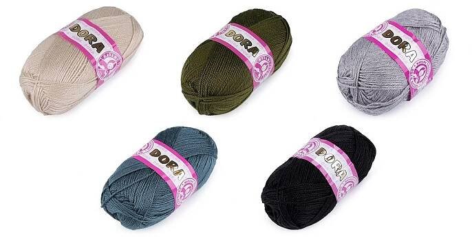 Pletací příze Dora 100 g - Prima Obchod