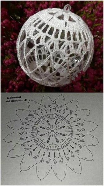 two pictures with different designs on them
