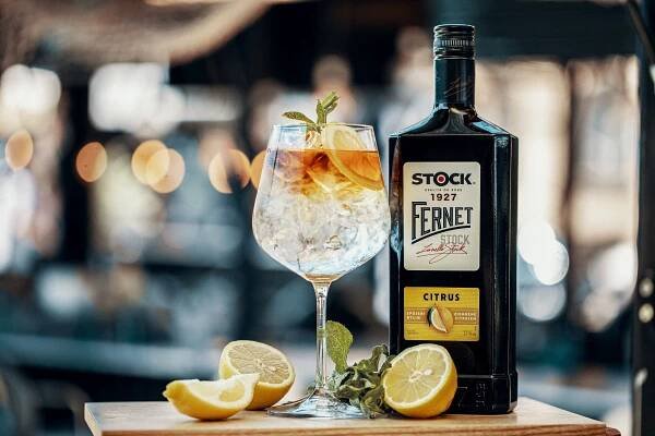 Vlastní etikety - Fernet Stock Citrus