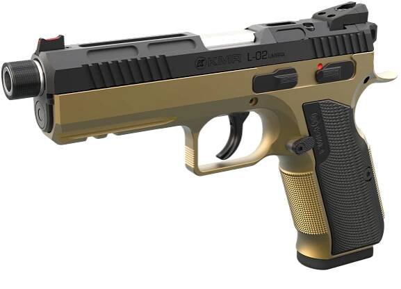 KMR L-02 UMBRA :: Krásné zbraně, pistole KMR, tlumiče GIS, revolvery, Orca, Spektra, S-02, Cuda, Umbra,