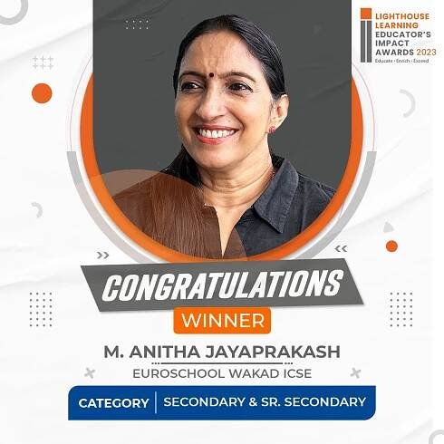 Winner - M. Anitha Jayaprakash