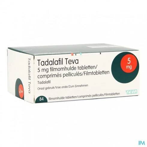 Tadalafil Teva 5 Mg