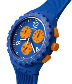 Hodinky Swatch Primarily Blue Chrono SUSN419