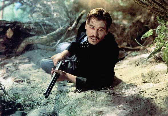 Val Kilmer stars as Doc Holliday in the 1993 Western "Tombstone."