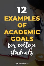 Looking for academic smart goals examples? Want to know how to write an academic goal? Click here for 12 examples of academic goals for college students beyond the classroom. Setting good academic goals can help you graduate with distinction and establish lifelong habits for success. Even if you’re in high school, start setting smart academic goals. Plus, get your FREE SMART Goals Printable Workbook.