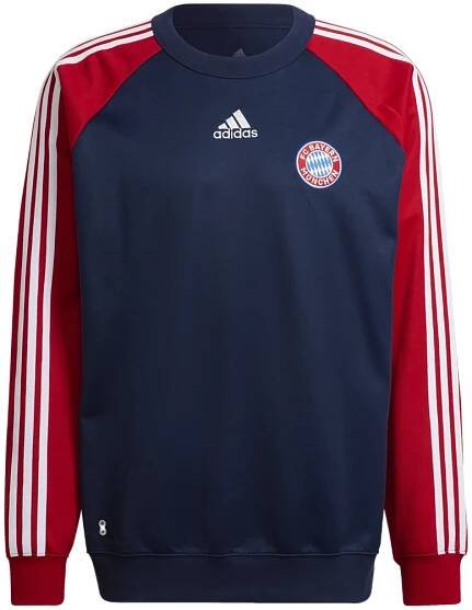 Adidas FC Bayern Mnichov Teamgeist Crew tmavě modrá/červená UK M Pánské