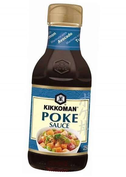 Omáčka POKE KIKKOMAN – jemná sójová omáčka s tóny citrusových plodů