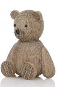 Dřevěná figurka Teddy Bear Oak Small