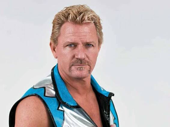 Professional wrestling icon Jeff Jarrett in WWE. Wallpaper