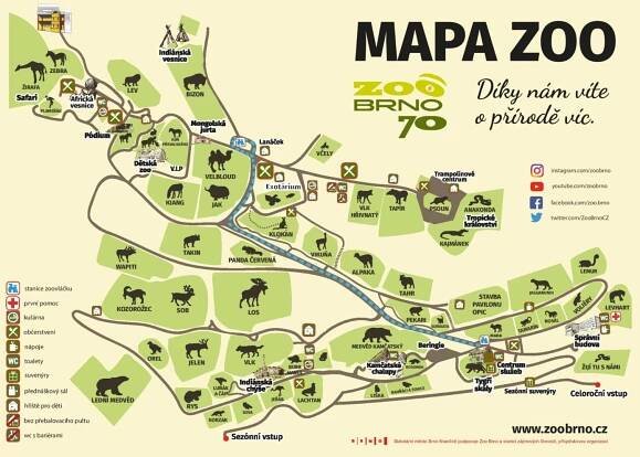 Zoo Brno | Zoologické zahrady | ChovZvířat.cz