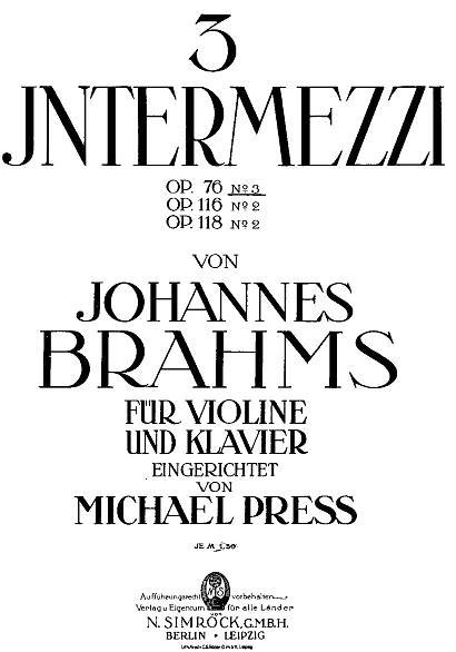 8 Klavierstücke, Op.76 (Brahms, Johannes) – IMSLP