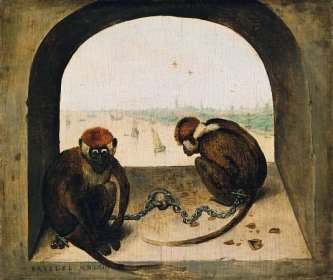 Pieter Bruegel de Oude - Twee geketend apen.jpg