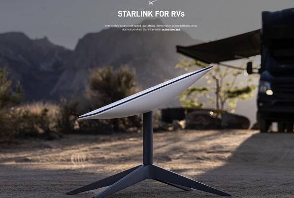 Starlink RV system