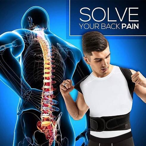 Advanced Posture Corrector | Better Posture - Less Pain | Baron Active