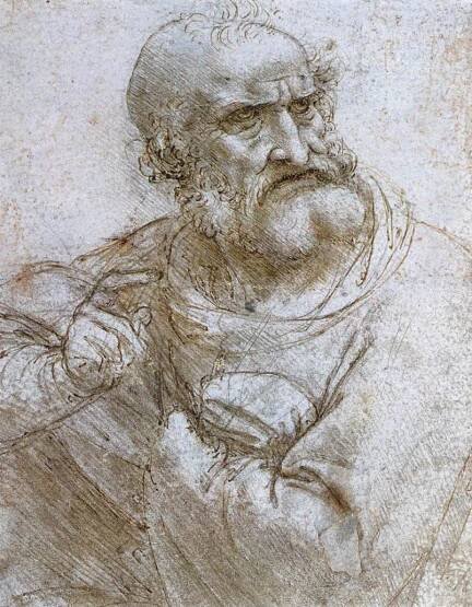 Soubor:Leonardo da vinci, Study for the Last Supper 2.jpg