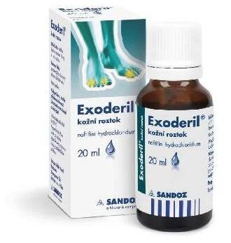 SANDOZ EXODERIL® 10MG/ML kožní roztok 1X20ML