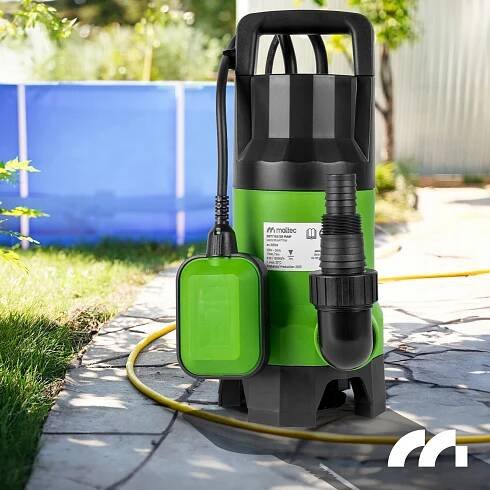 Ponorné čerpadlo pro znečištěnou a čistou vodu, plovákové, 13000 l/h