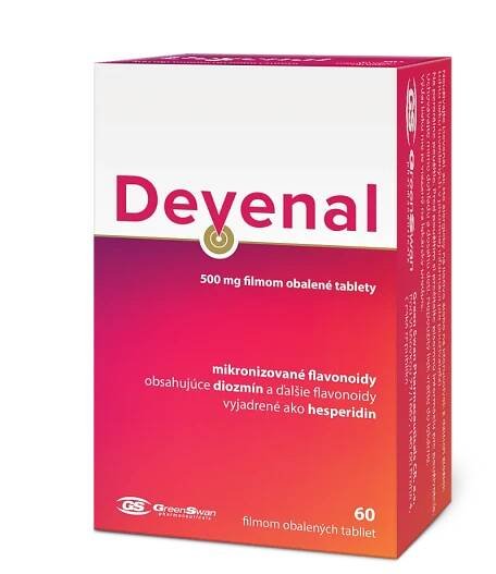 Devenal 500mg 1 x 60 tbl, liek na vnútorné použitie