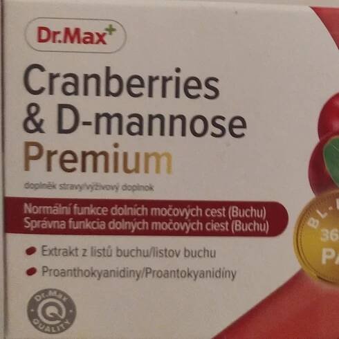cranberries & D-mannose Dr.Max